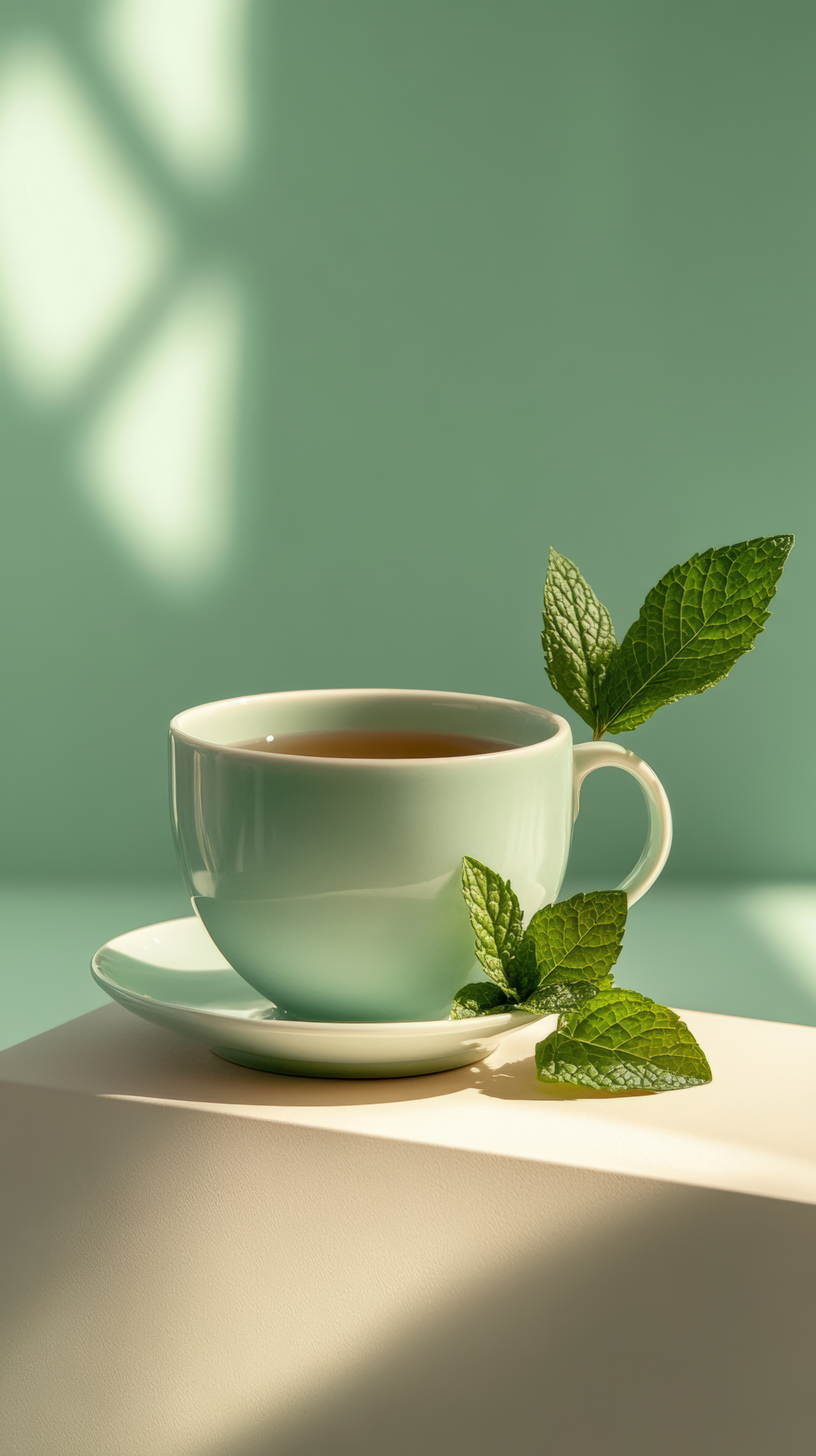 Night-time tea consumption side effects