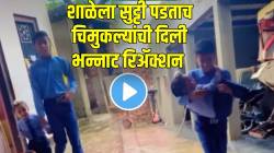 याला म्हणतात संस्कार! शाळेत निघालेल्या मुलाला सुट्टी आहे कळताच ‘त्याने’ काय केलं बघाच; VIDEO पाहून आठवतील जुने दिवस