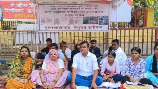 thane family begins indefinite hunger strike against illegal religious structure expansion