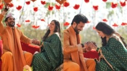 Photos: बनारसी साडी अन्…; महाराष्ट्रात नाही तर ‘या’ ठिकाणी पार पडला विशाल निकम आणि अक्षया हिंदळकरचा साखरपुडा