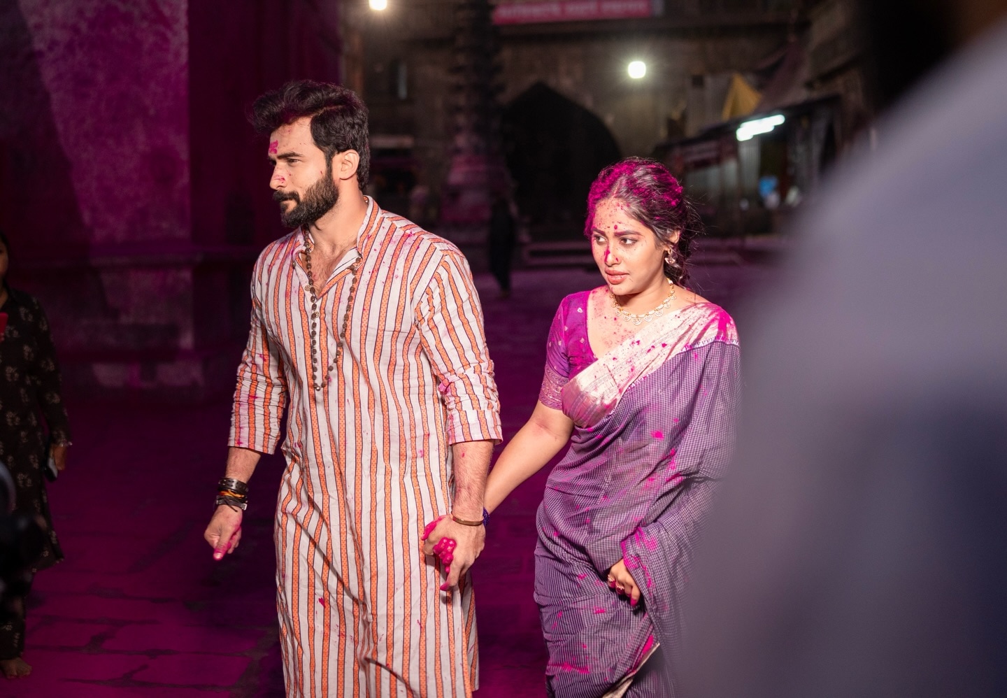 marathi actor vishal nikam and actress akshaya hindalkar visits jyotiba temple shares photos on instagram