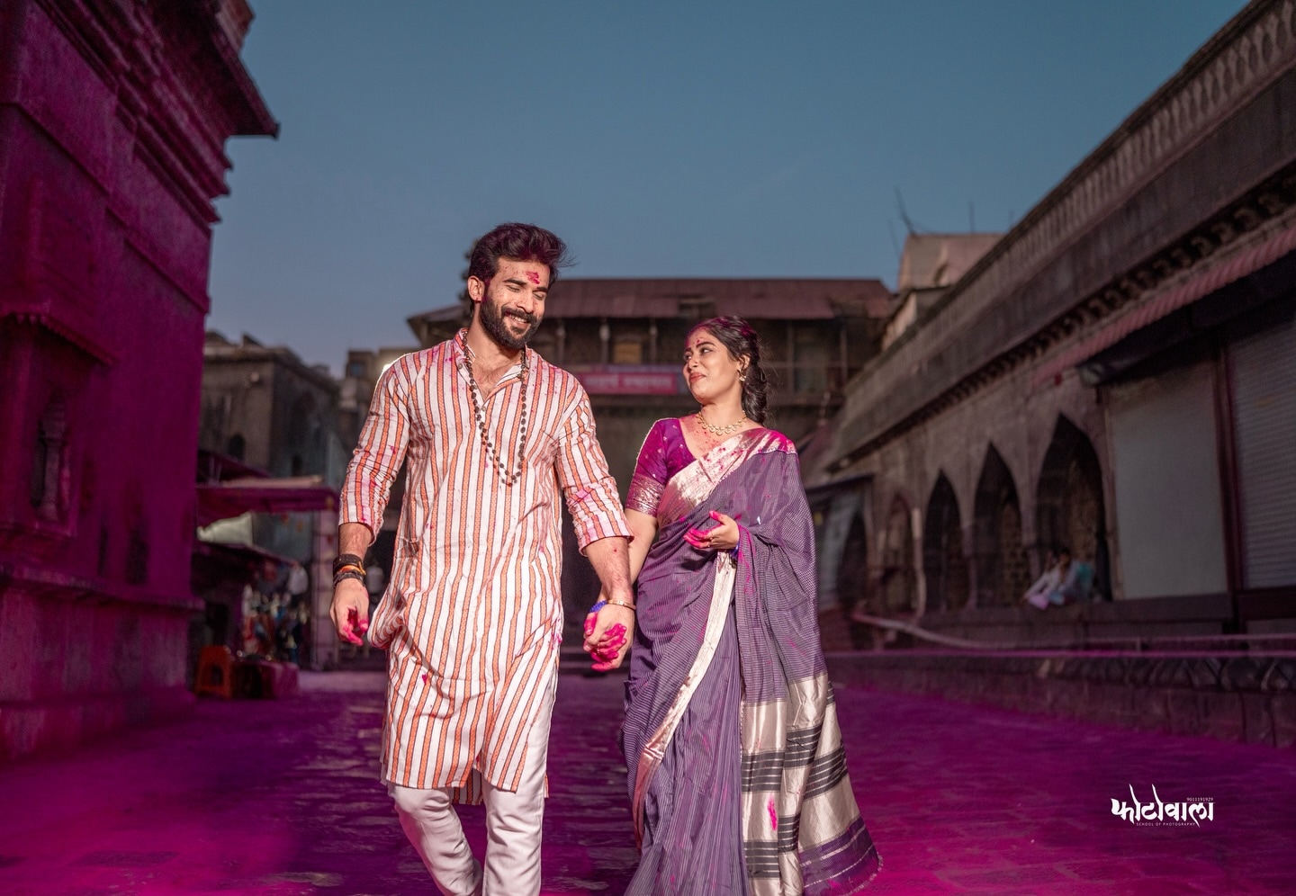 marathi actor vishal nikam and actress akshaya hindalkar visits jyotiba temple shares photos on instagram