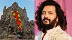 छत्रपती शिवाजी महाराजांना अभिवादन करण्यासाठी रितेश देशमुख शिवनेरीवर; म्हणाला, “त्यांची किर्ती आणि त्यांचे शौर्य…”