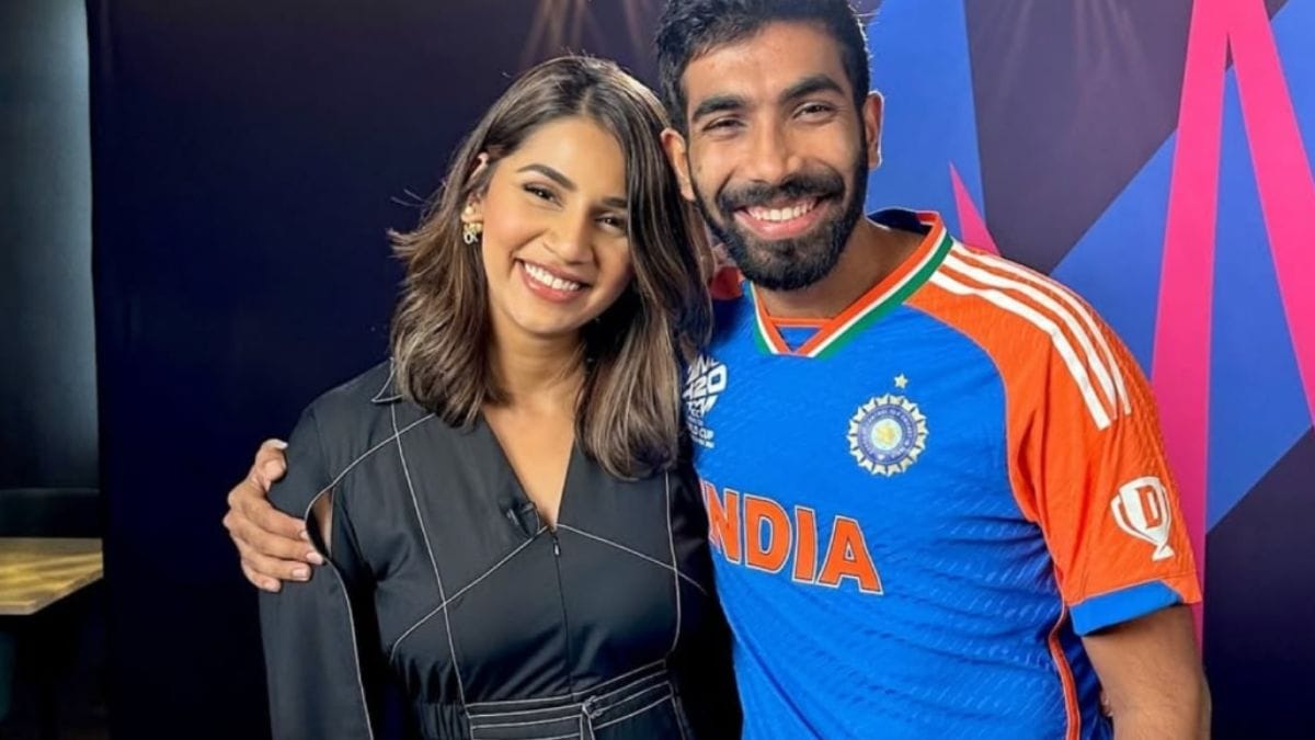 Sanjana Ganesan: बुमराहच्या मॅच फीपेक्षा पत्नी संजनाची कमाई कितीतरी पटीने जास्त? एका सामन्याचे मानधन ऐकून व्हाल थक्क