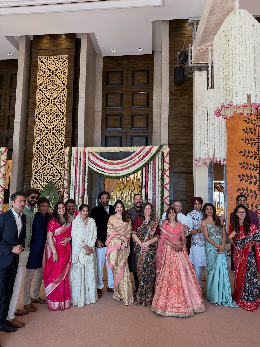 Sagarika Ghatge Arjun Tendulkar wedding appearance,