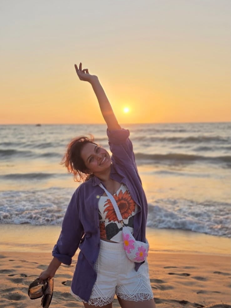 Goa beach vacation vibes with actress Titeeksha Tawde