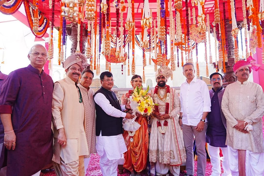 Prasad Lad son wedding Jaipur