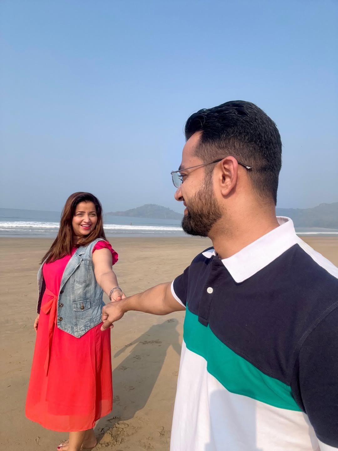 Apurva Nemlekar honeymoon photos Goa