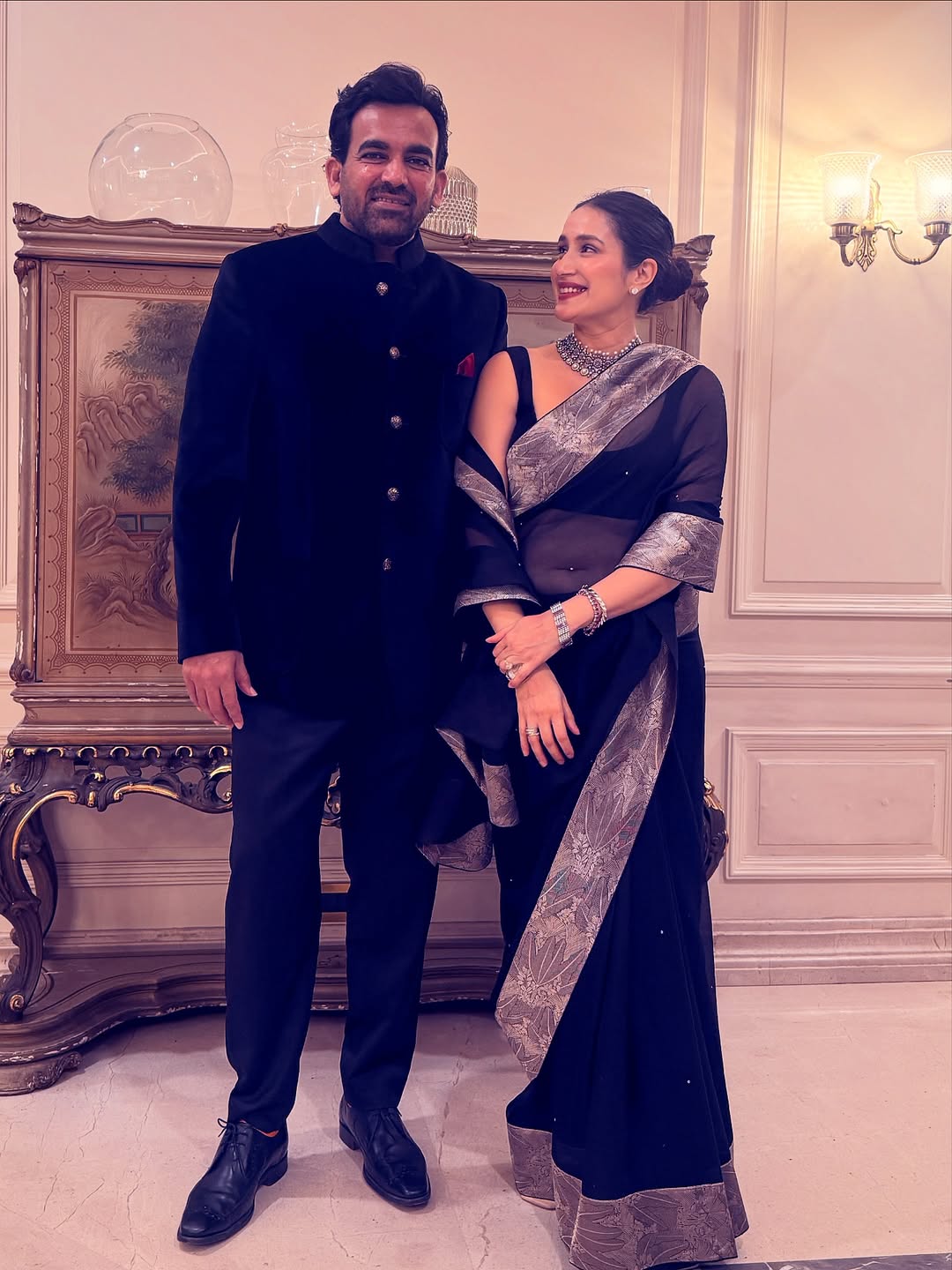Zaheer Khan and Sagarika Ghatge Eid celebration photos