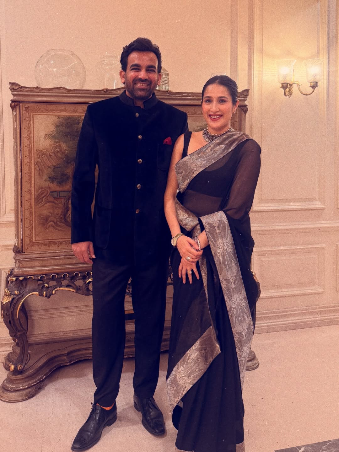 Zaheer Khan and Sagarika Ghatge Eid celebration photos