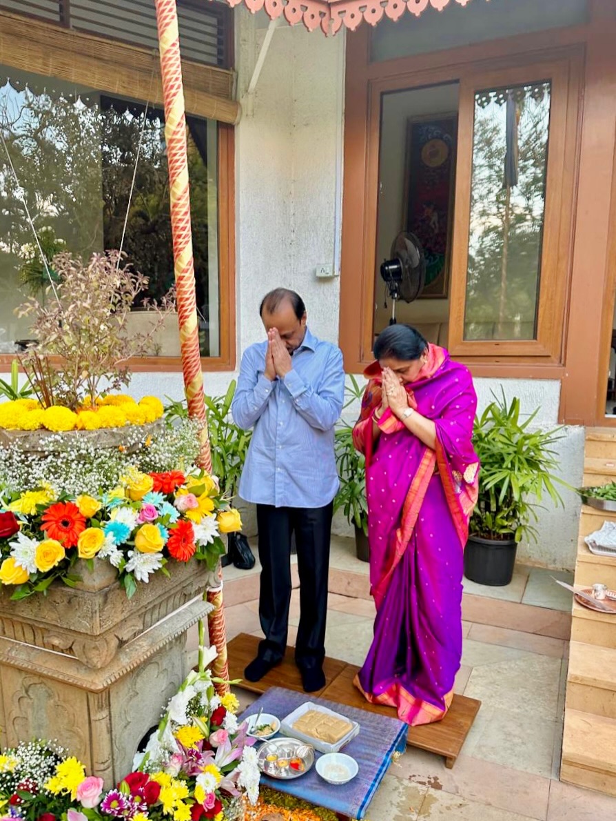 Ajit Pawar first Gudi Padwa after death, Parth Pawar emotional post