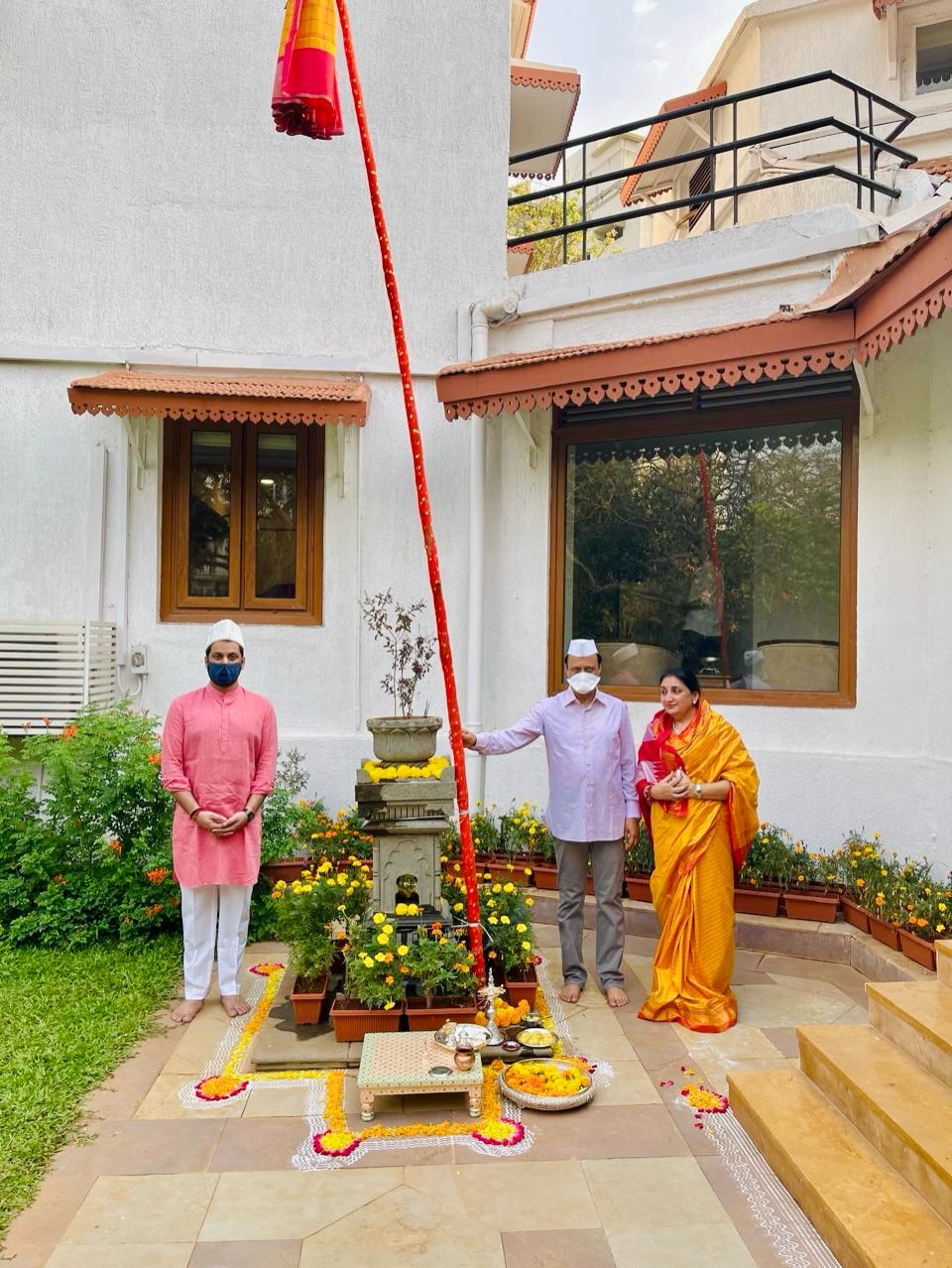 Ajit Pawar first Gudi Padwa after death, Parth Pawar emotional post