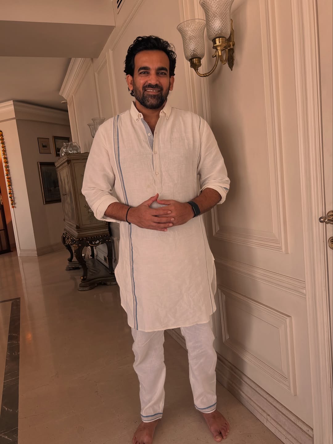 Zaheer Khan and Sagarika Ghatge Eid celebration photos