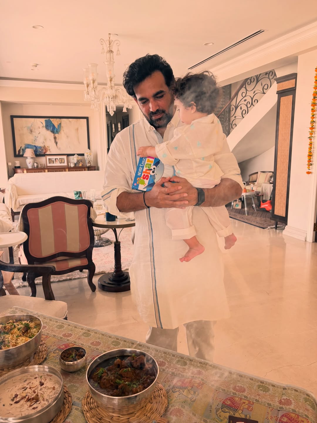 Zaheer Khan and Sagarika Ghatge Eid celebration photos