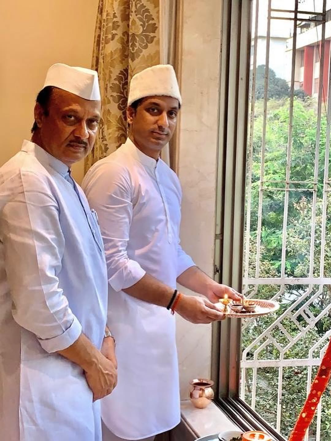 Ajit Pawar first Gudi Padwa after death, Parth Pawar emotional post