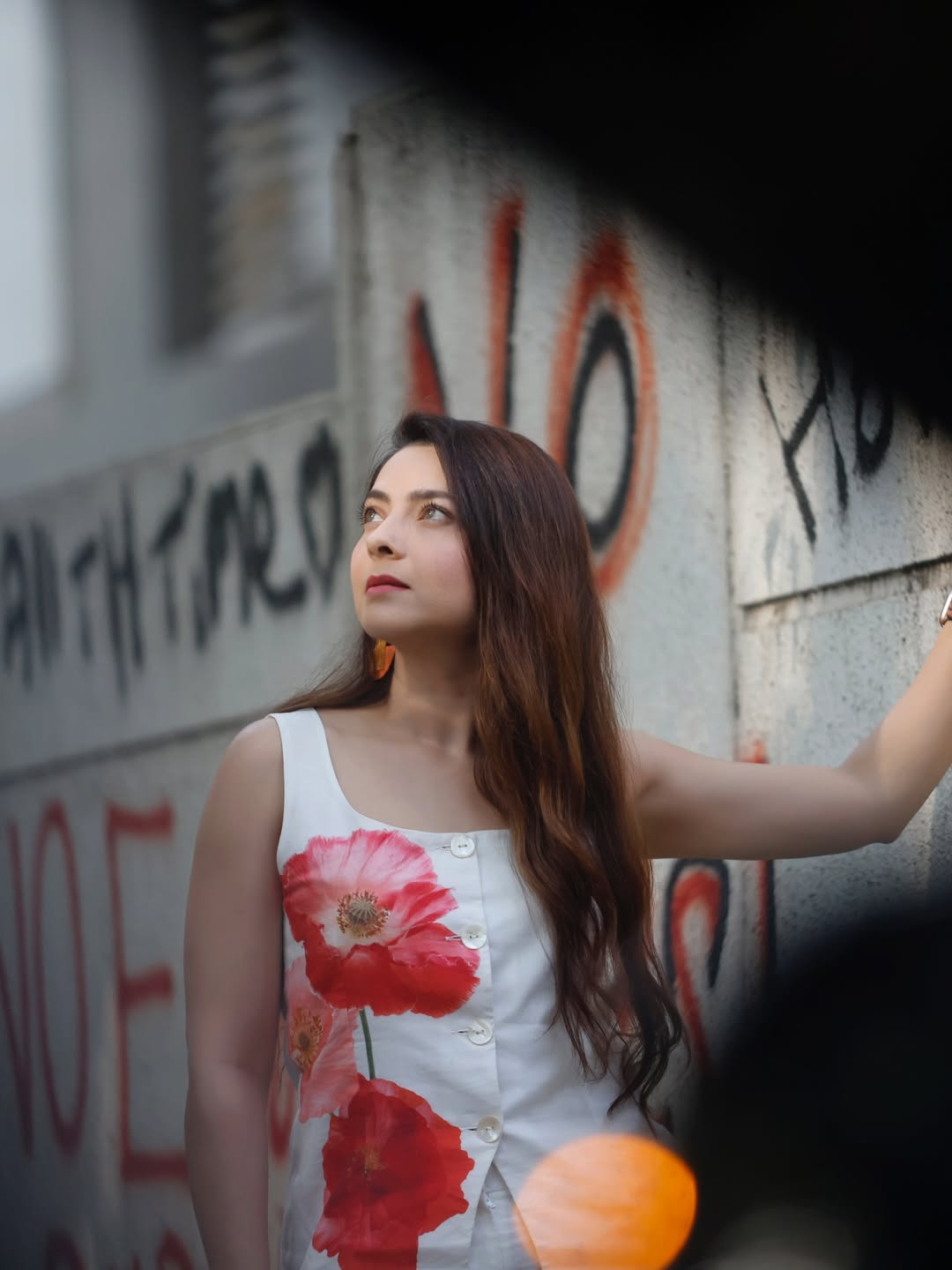Sonalee Kulkarni stylish white outfit photos