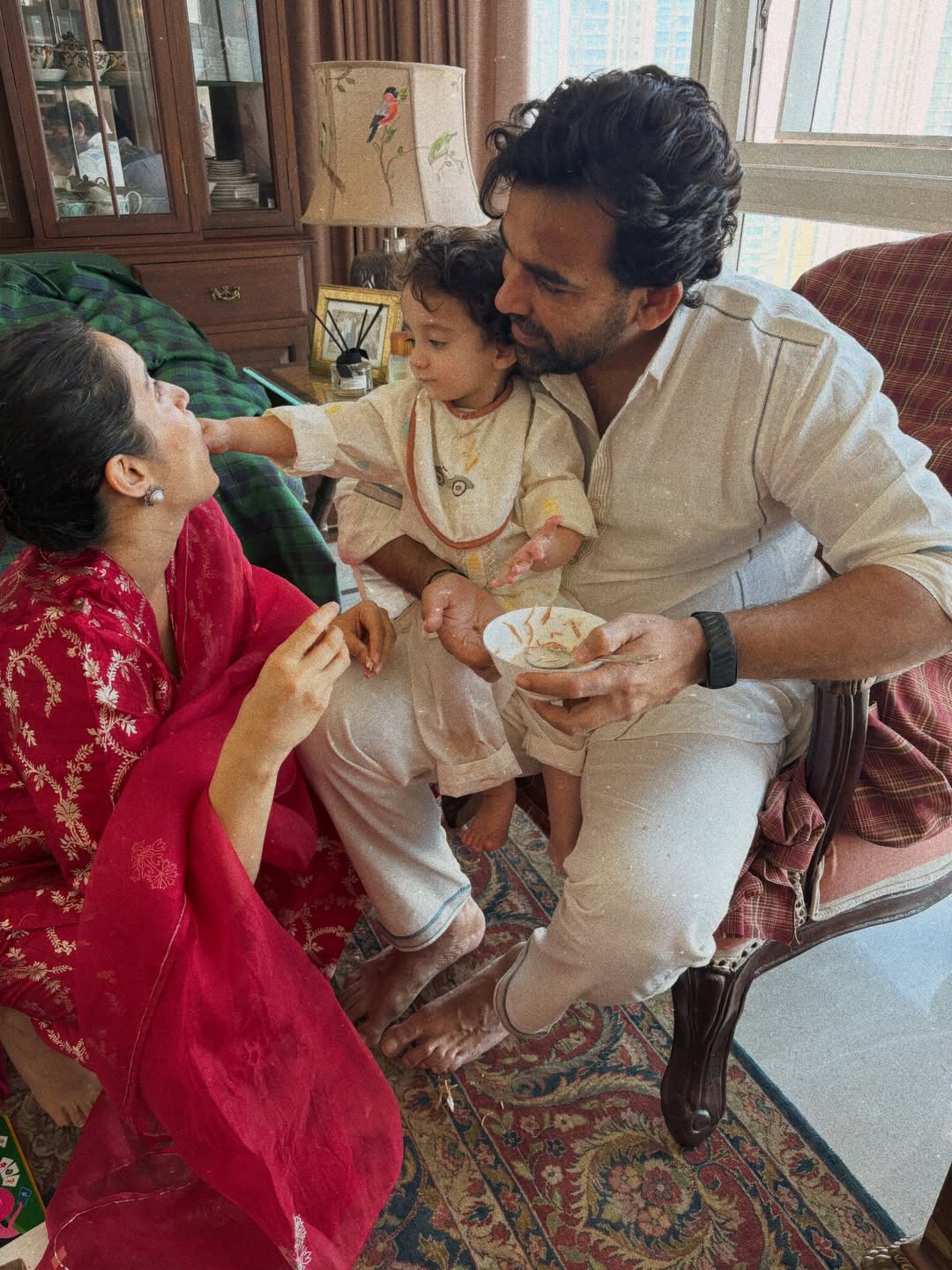 Zaheer Khan and Sagarika Ghatge Eid celebration photos