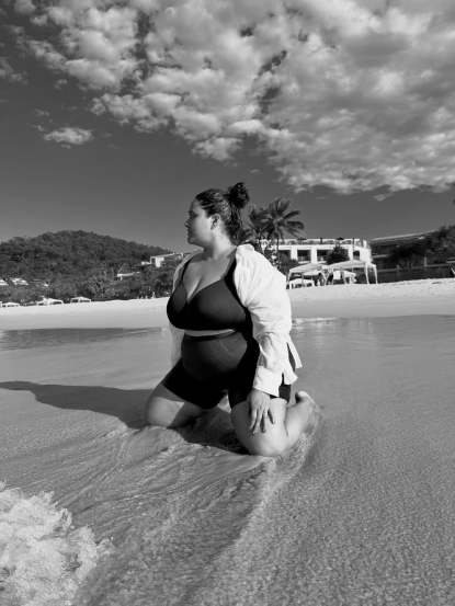 Vanita Kharat Australia trip Noosa Heads beach photos bold beach look