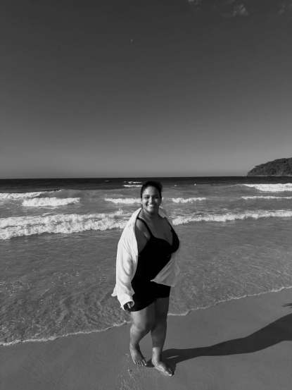 Vanita Kharat Australia trip Noosa Heads beach photos bold beach look