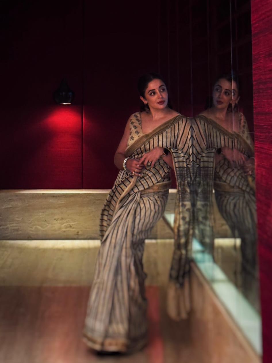 Neha Pendse saree photoshoot