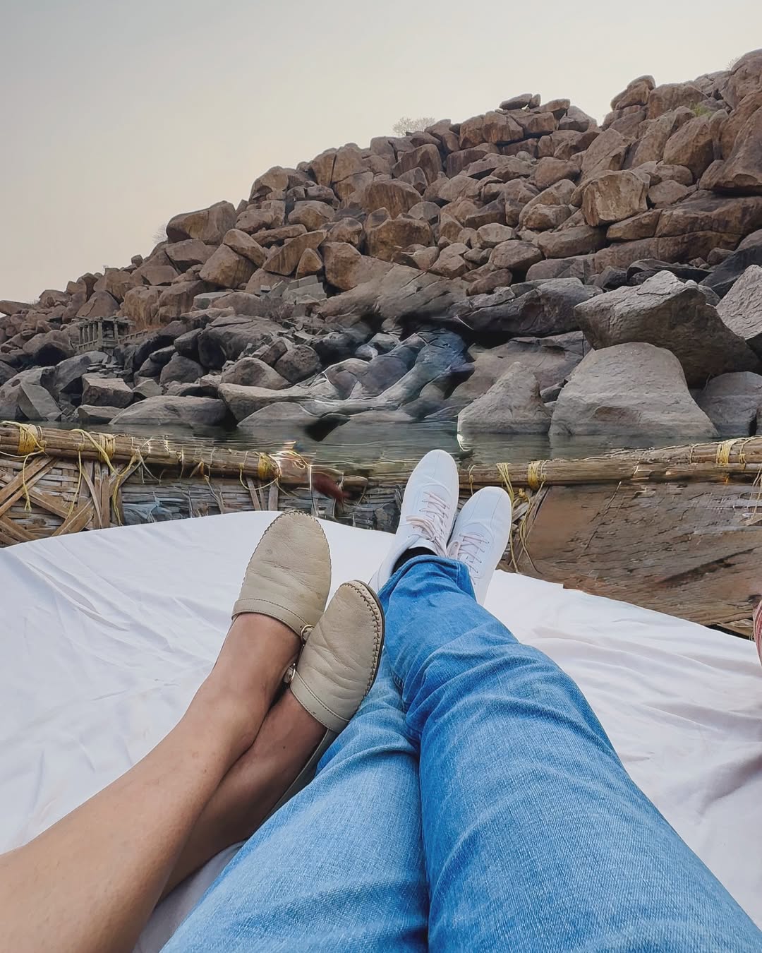 Apurva Nemalekar Hampi trip romantic couple photos