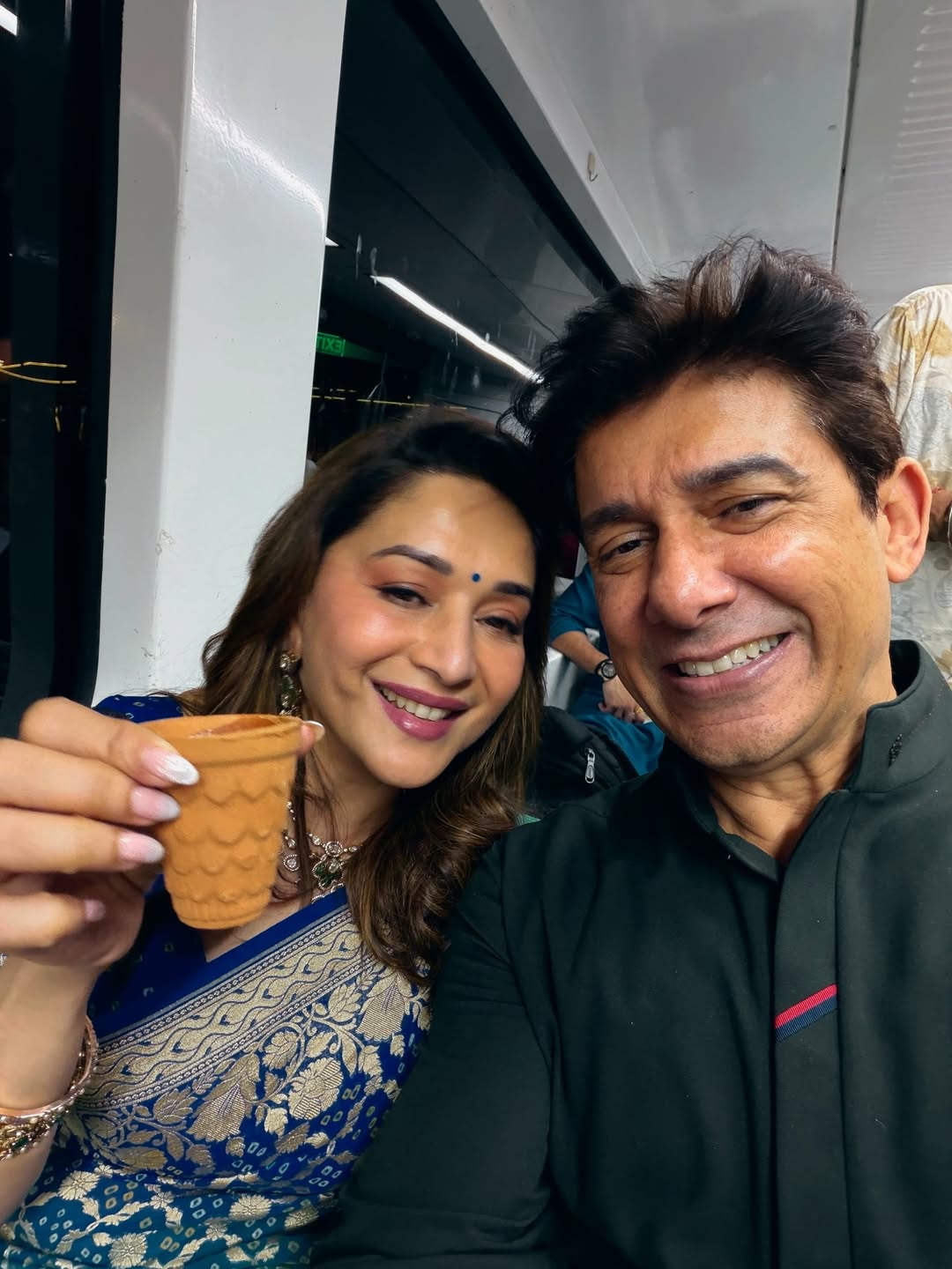 Madhuri Dixit Ram Navami celebration in Varanasi,