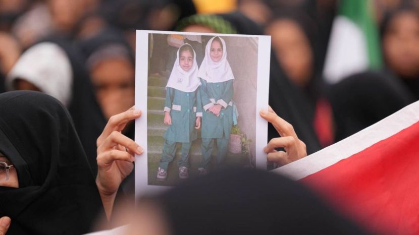 Iran School Girl Mass Funeral Photos
