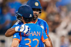 India vs New Zealand Live T20 World Cup 2026 Final match at Narendra Modi Stadium Ahmedabad