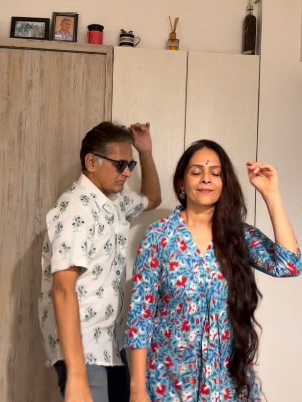 Aishwarya Narkar Avinash Narkar Dance Reel Video