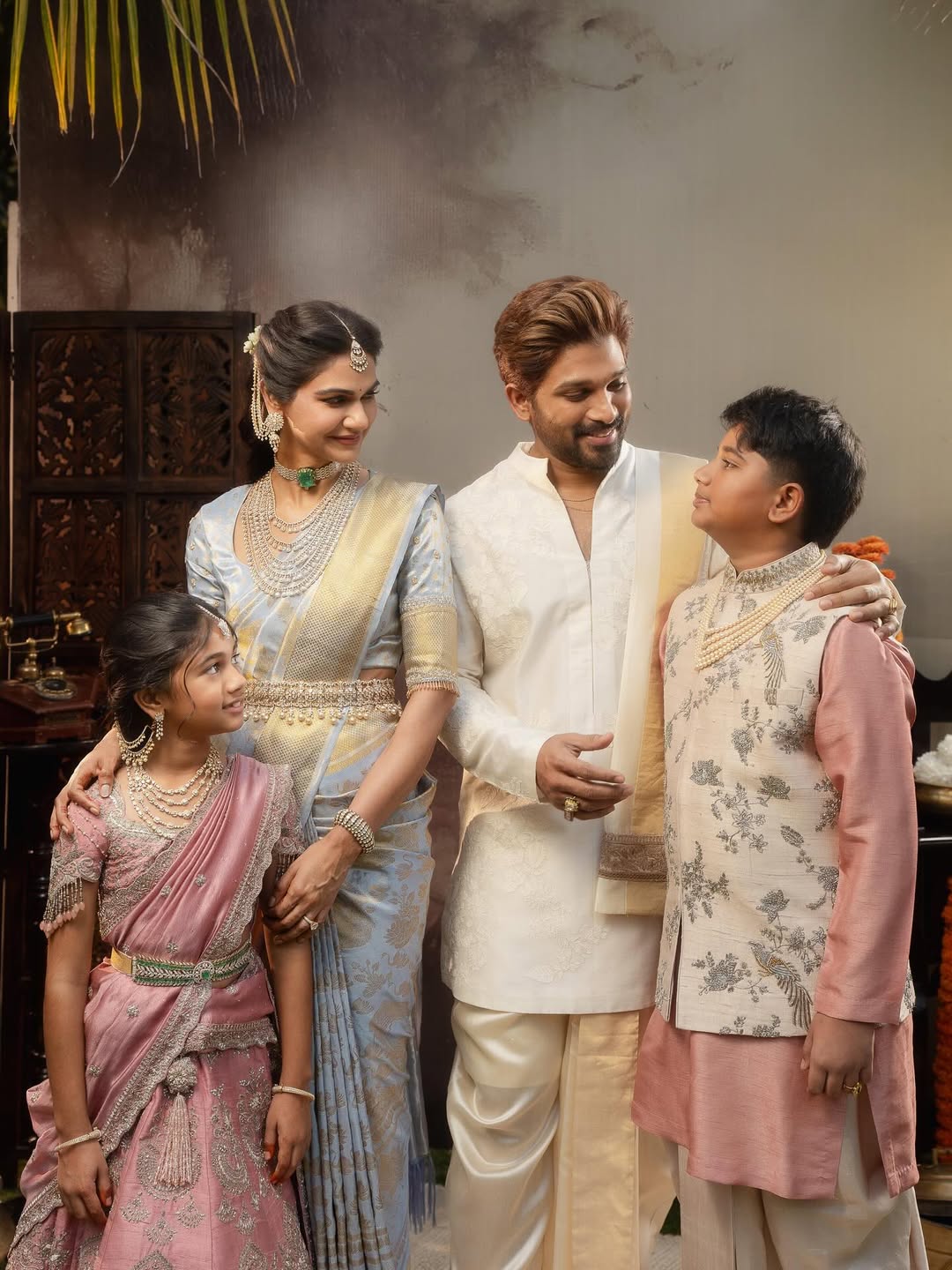Allu Arjun Sneha Reddy Family Photos