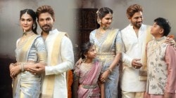 अल्लू अर्जुनच्या भावाचा शाही विवाह सोहळा; स्नेहा रेड्डीने शेअर केले खास फॅमिली फोटो