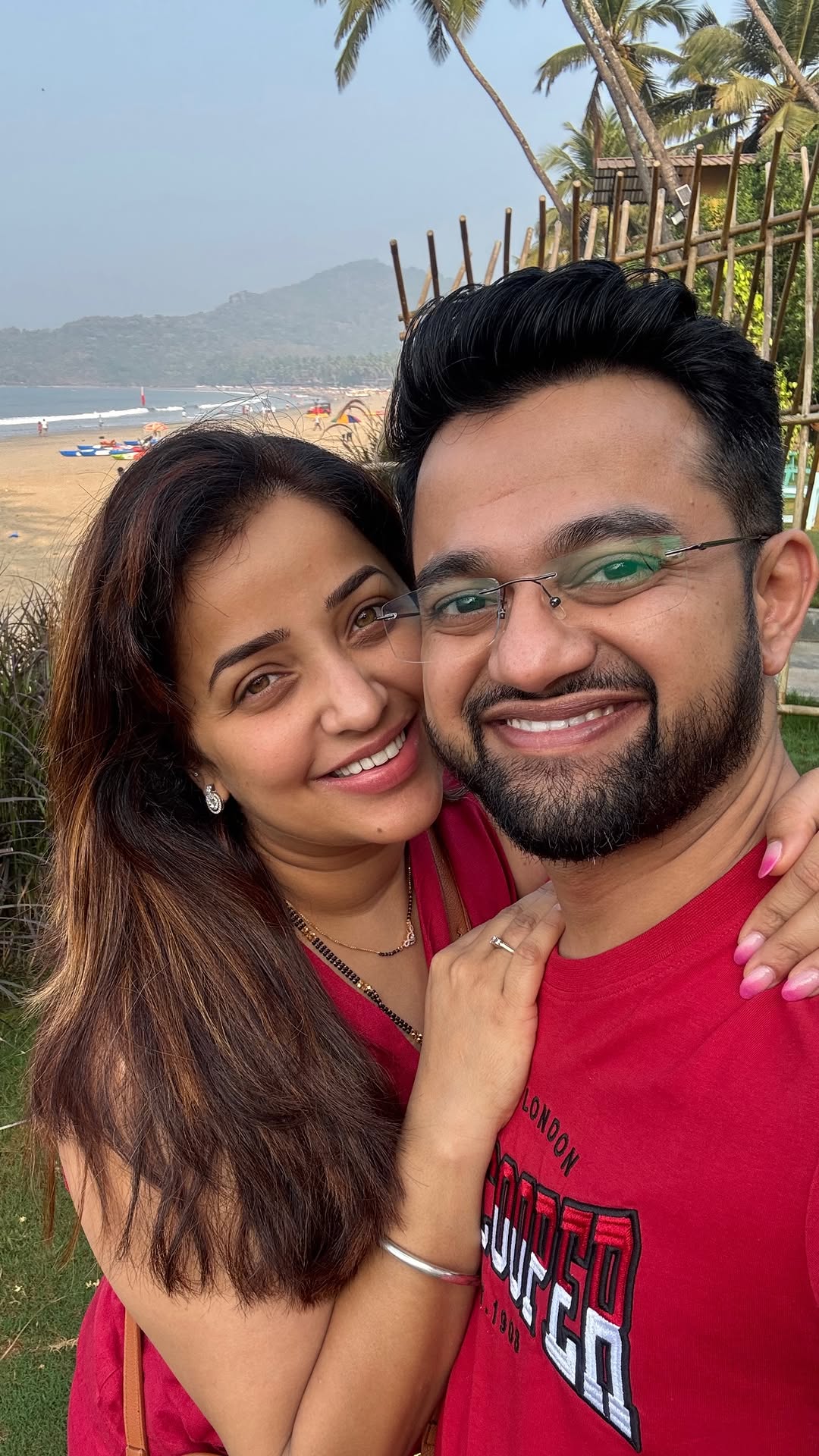 Apurva Nemlekar Tanuj Govalkar Goa Vacation