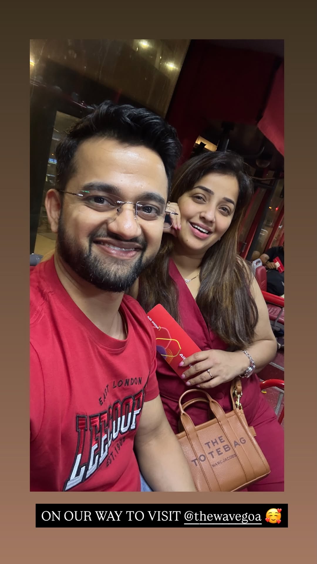 Apurva Nemlekar Tanuj Govalkar Goa Vacation