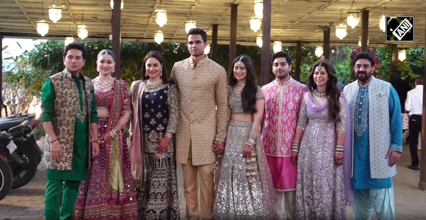 Arjun Tendulkar and Saaniya Chandhok Mehendi Ceremony