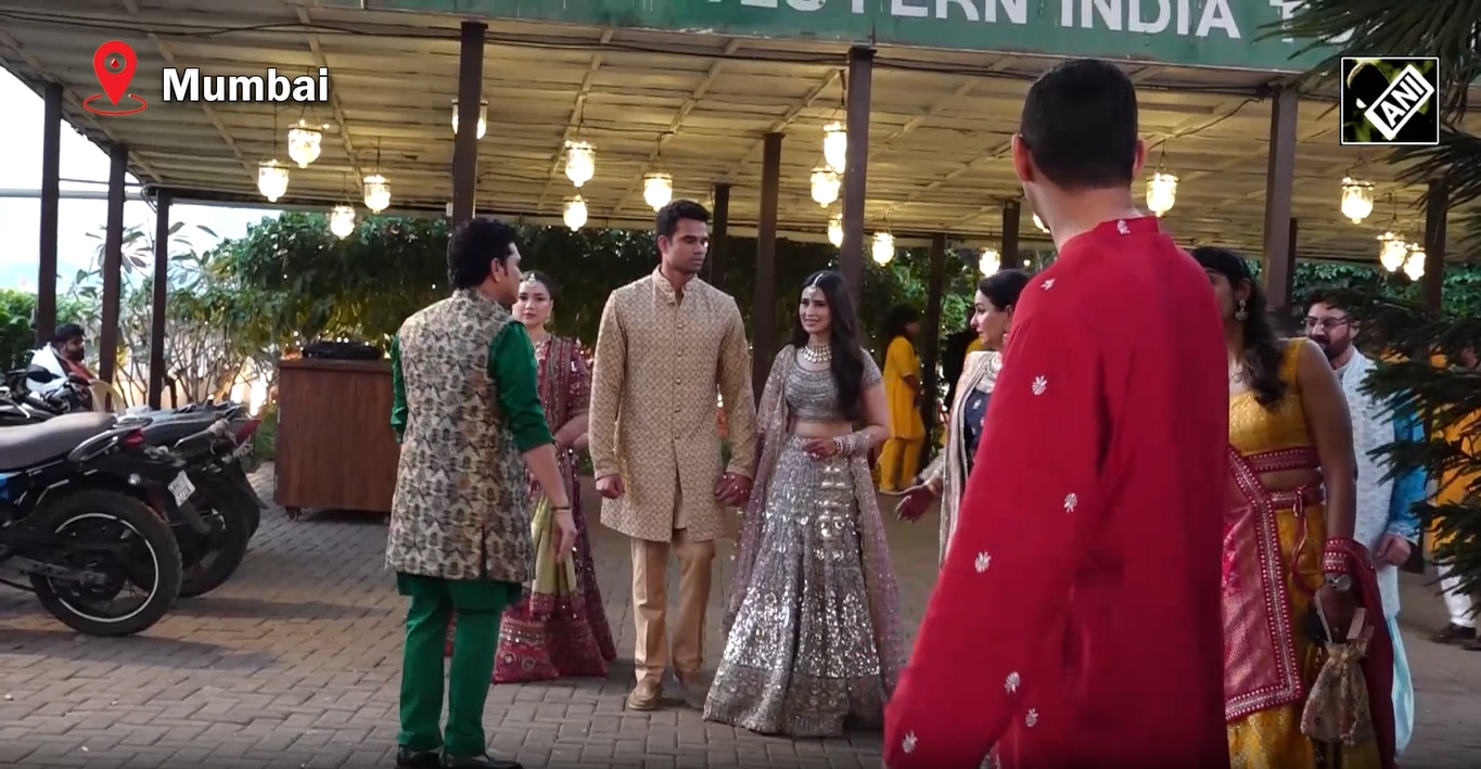 Arjun Tendulkar and Saaniya Chandhok Mehendi Ceremony