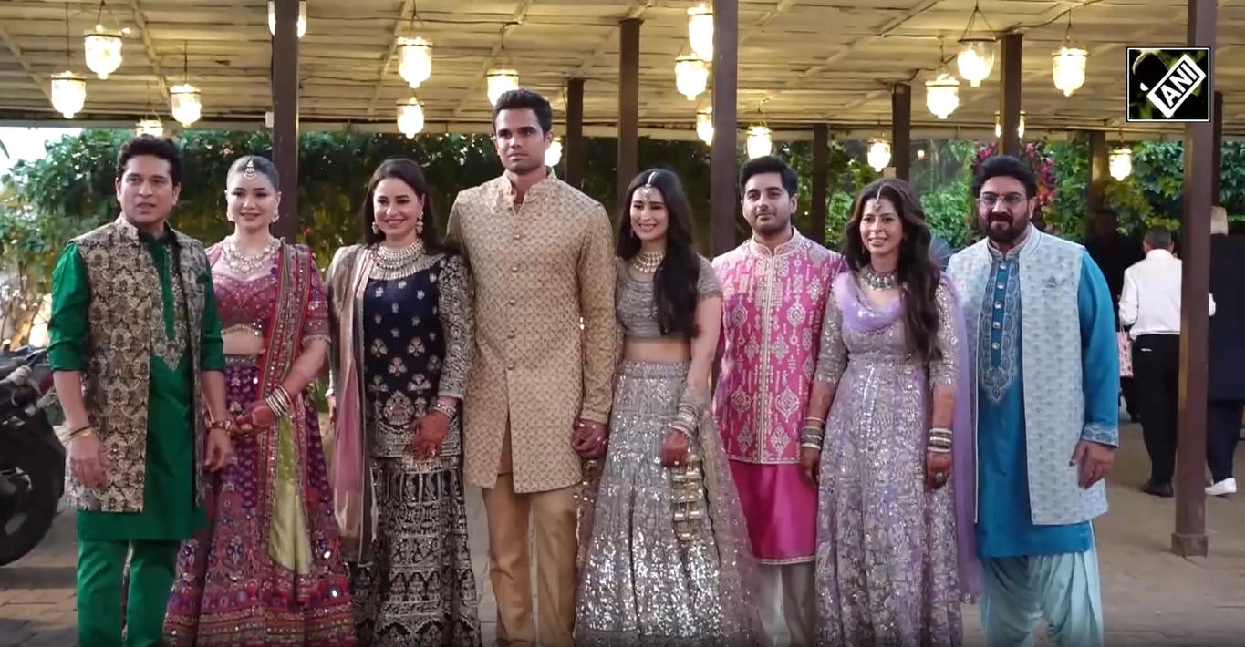 Arjun Tendulkar and Saaniya Chandhok Mehendi Ceremony