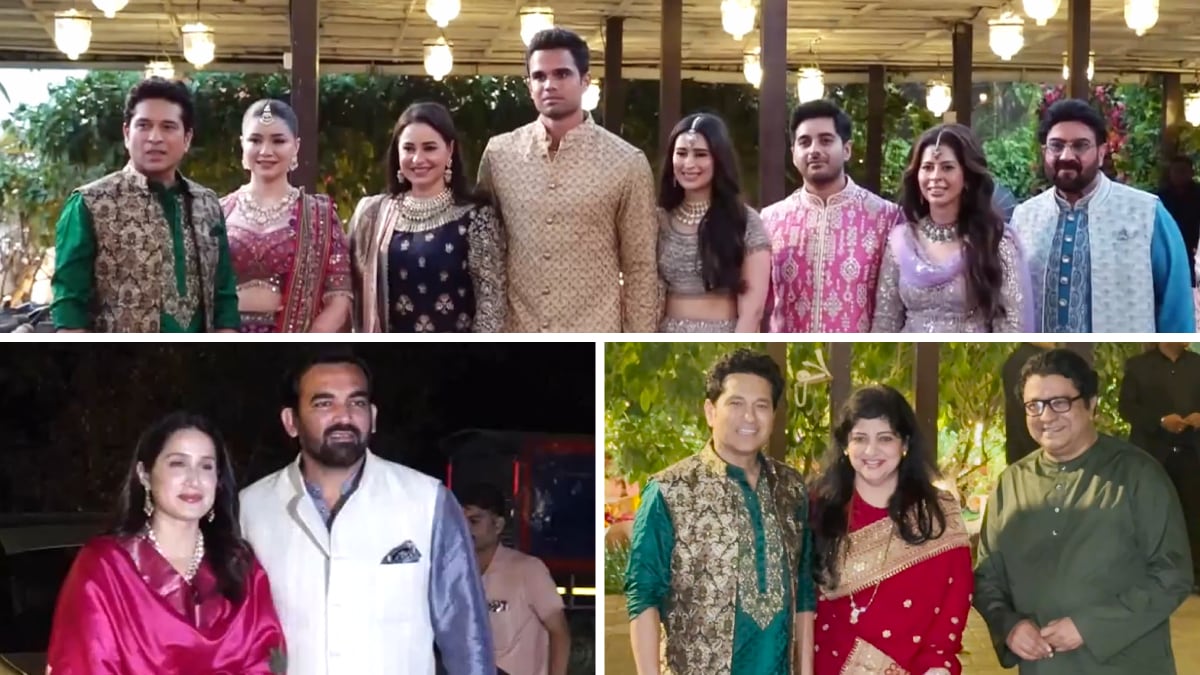 Arjun Tendulkar and Saaniya Chandhok Mehendi Ceremony