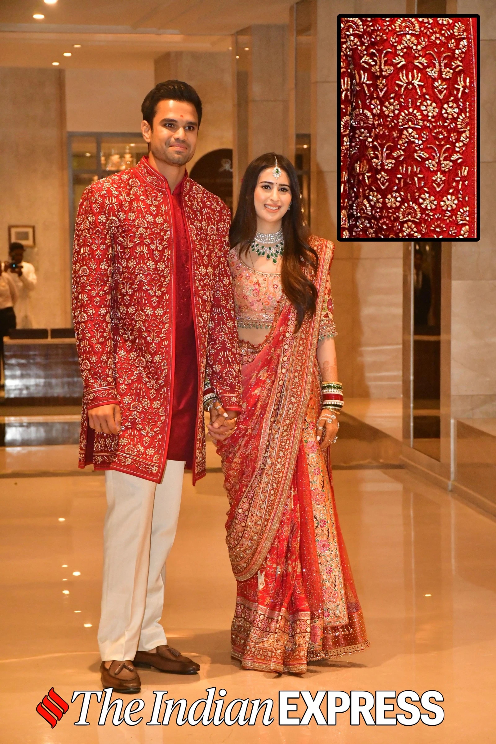 Arjun Tendulkar Saaniya Chandhok Wedding Mangalsutra Design