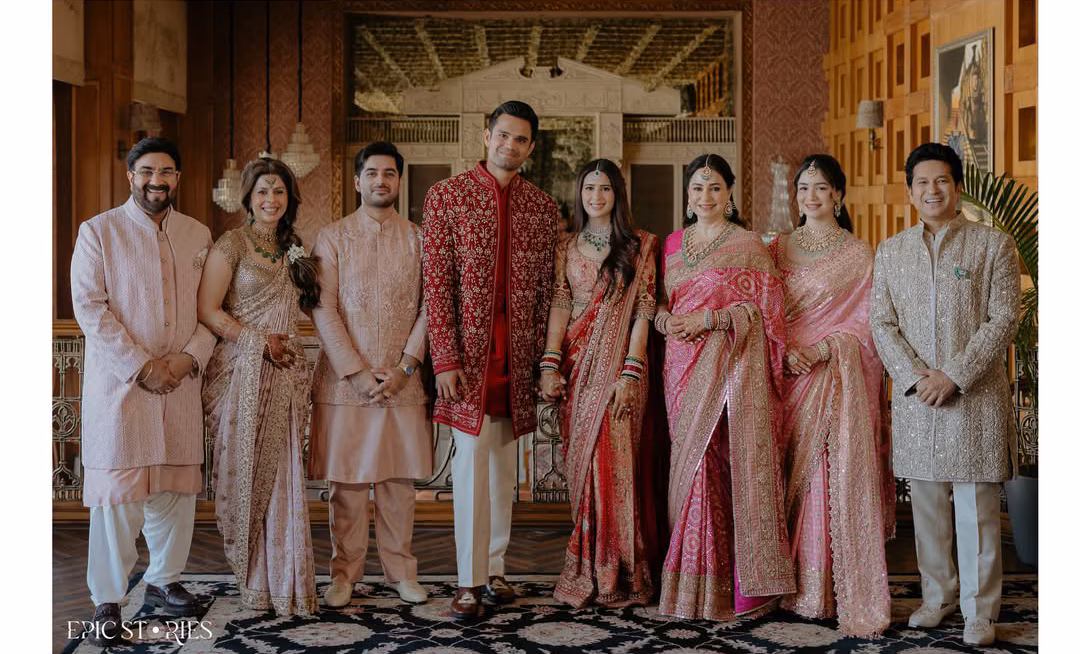 Sagarika Ghatge Arjun Tendulkar wedding appearance,