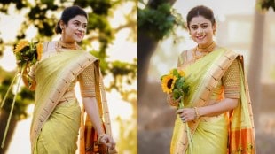 Ashvini Mahangade Paithani Saree Look
