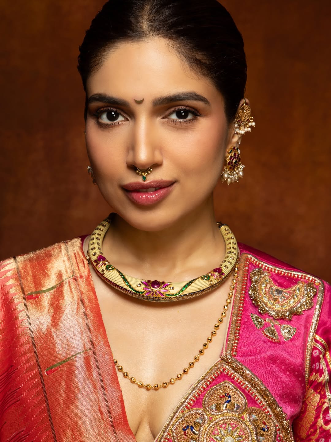 Bhumi Pednekar Paithani Saree Photos