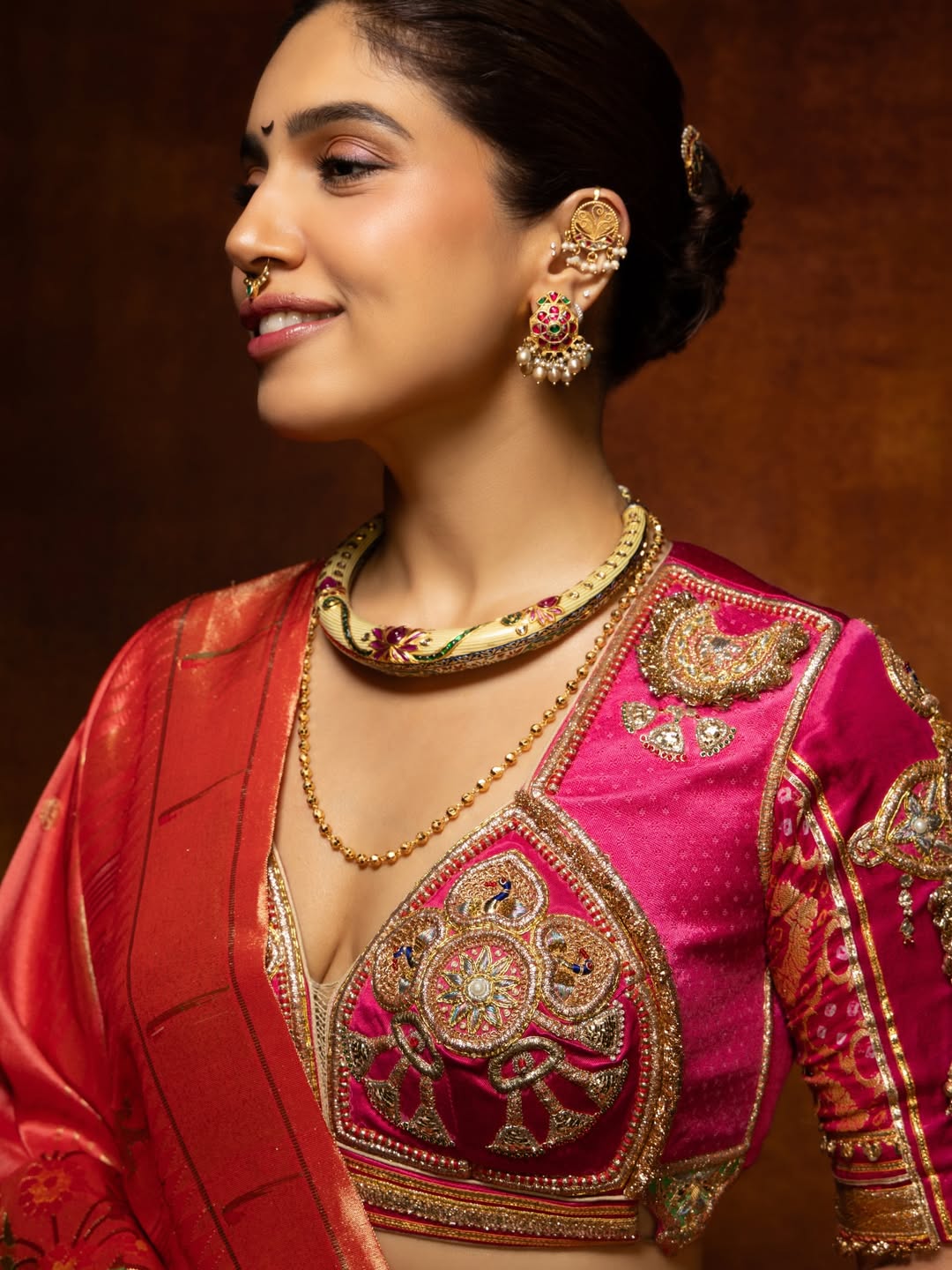 Bhumi Pednekar Paithani Saree Photos