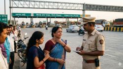 Pimpri Chinchwad Crime : टोलनाक्याजवळ महिलेचे मंगळसूत्र हिसकावले