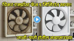 किचनमधला चिकट एक्झॉस्ट फॅन कसा स्वच्छ कराल? ‘हा’ स्वस्त उपाय करा; जाळी-पाती दिसतील एकदम नव्यासारख्या, Video एकदा पाहाच!