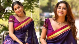 Gauri Nalawade Irkal Saree Look