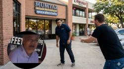 धक्कादायक! अमेरिकेतील भारतीय रेस्टॉरंटचा कर्मचारी उघड्यावर लघवी करताना रंगेहात पकडला; Video Viral