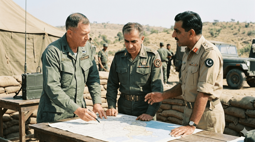 Iran US and Pakistan in 1965 and 1971 war against India