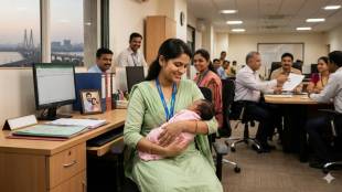 NMMC Women Employees Maternity Leave News | नवी मुंबई महानगरपालिका महिला प्रसूती रजा निर्णय