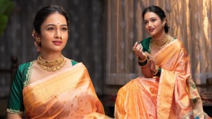 Girija Prabhu Paithani Saree Look