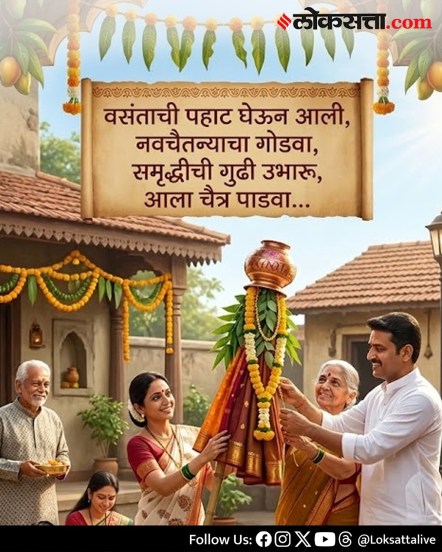 Gudi Padwa Wishes in marathi